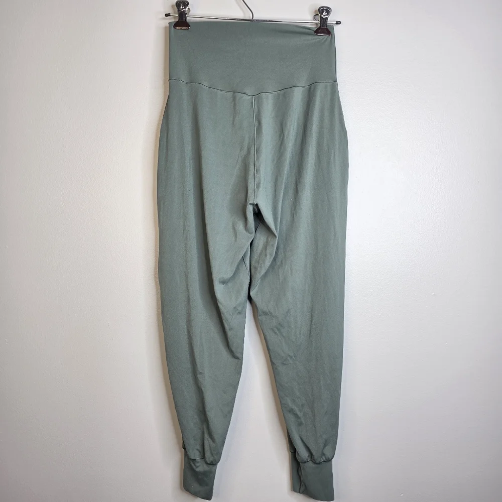 aerie Sage Green High-Waist Joggers
